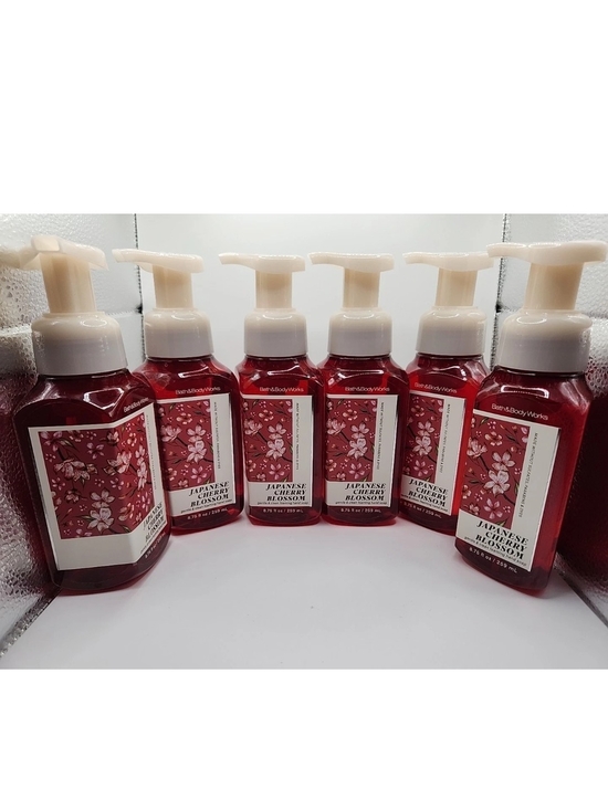 Bath & Body Works Other - 6 bottles of Bath & Body Works Japanese Cherry Blossom Foaming Hand Soap